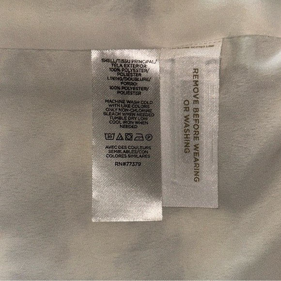 Ann Taylor Blue and White Checkered Blazer - Picture 5 of 5